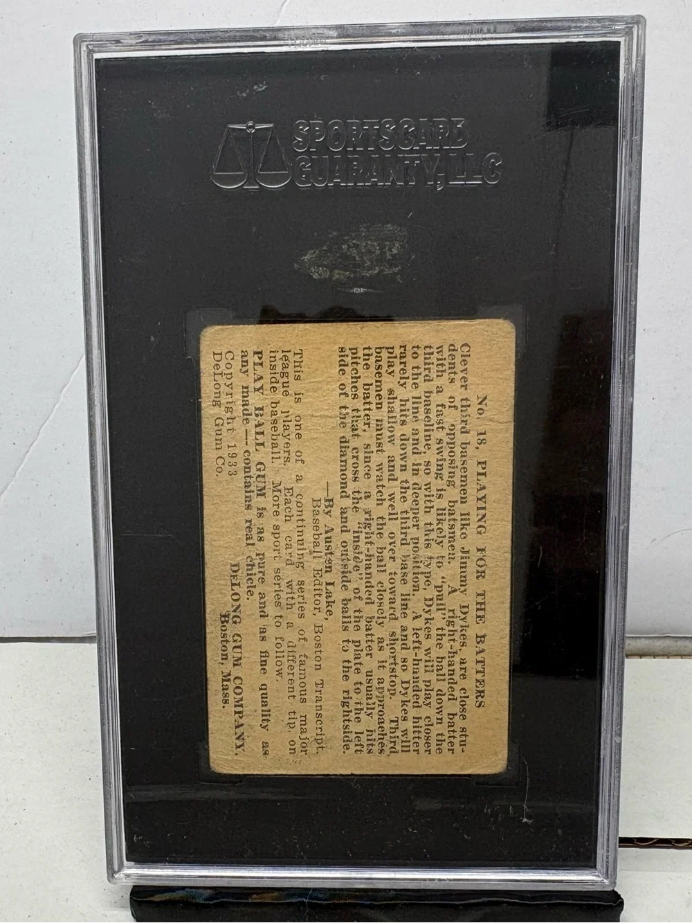 Vintage 1933 jimmy